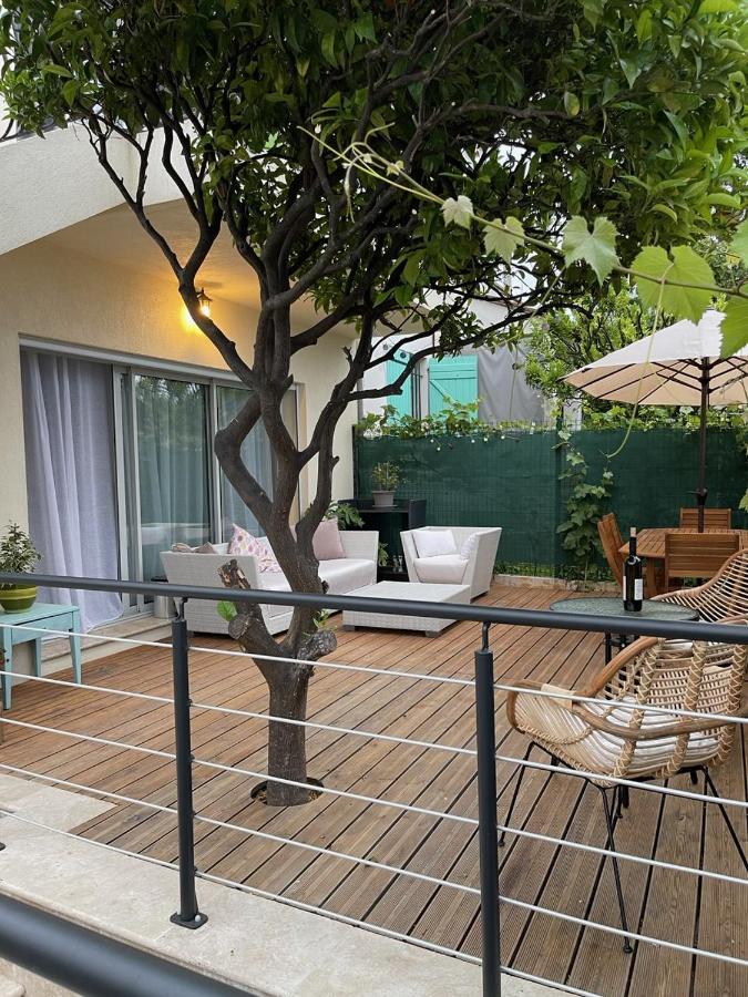 Ferienwohnung 2 Pieces En Rdjardin Avec 2 Grands Terrasses Antibes Exterior foto